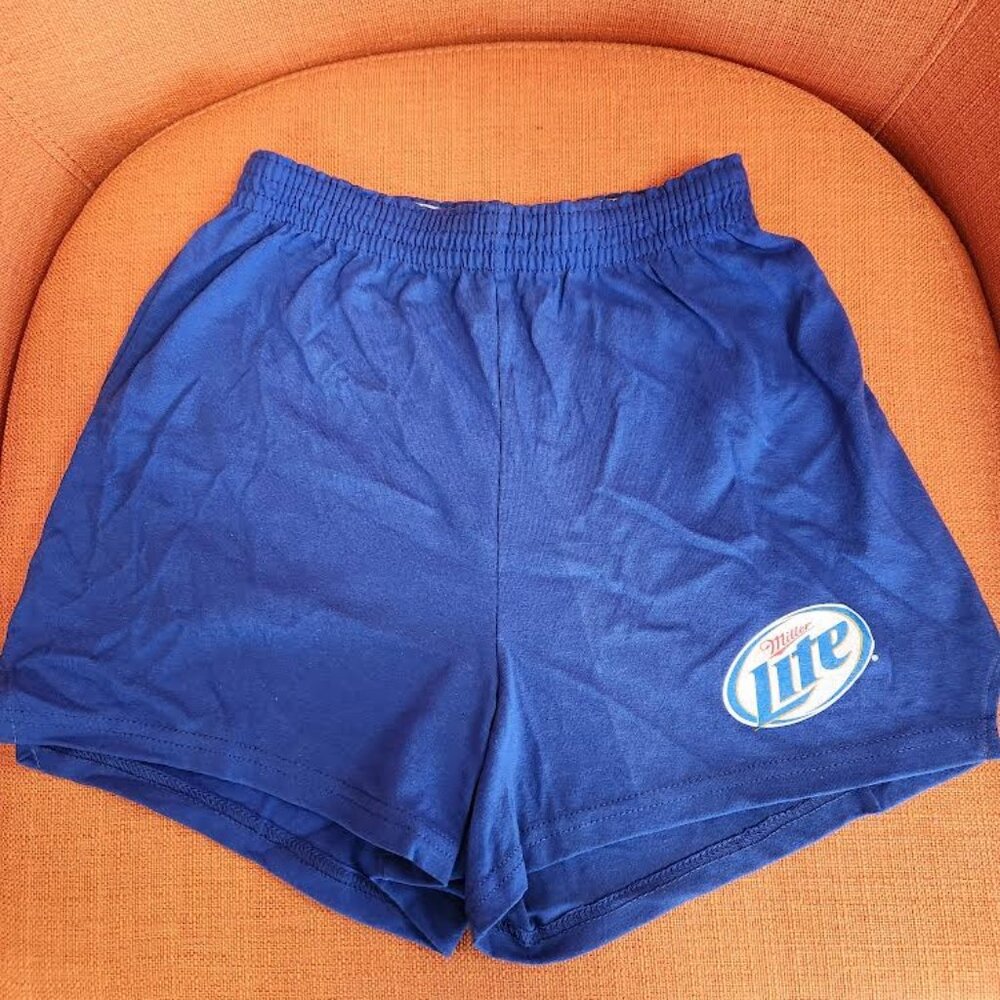 Miller Light Badger Sport Elastic Waistband Shorts - Various Sizes (Junior)